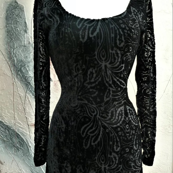 Oscar DeLaRenta black velvet dress NWT 💯Authentic - Picture 1 of 7